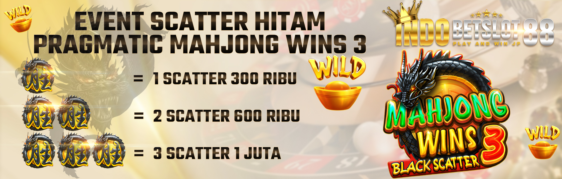 Scatter Hitam Mahjong INDOBETSLOT88