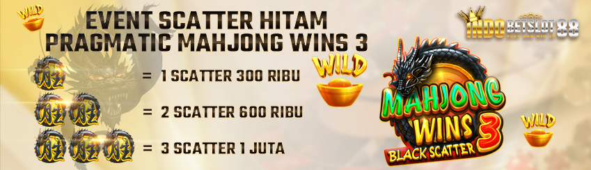 BONUS SCATTER MAHJONG HITAM INDOBETSLOT88